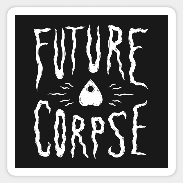 Future Corpse Sticker by PauEnserius